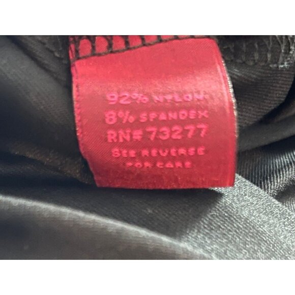 212 Collection Womens Scoop Neck T-Shirts 2-Pack Black & Orange Large - Picture 13 of 16